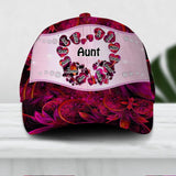 Personalized Aunt Kid Colorful Sparkling 3D Cap Printed 22AUG-DT30