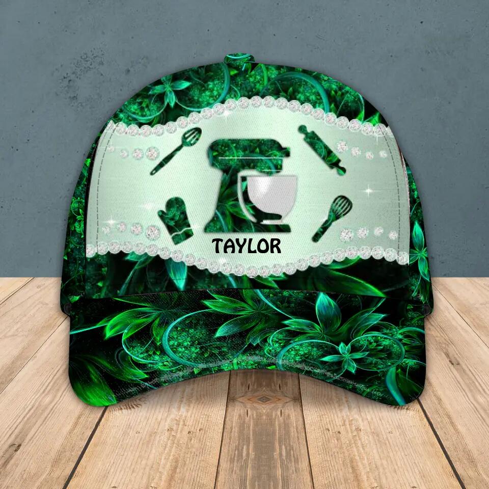 Personalized Baking Colorful Sparkling 3D Cap Printed 22AUG-HY31