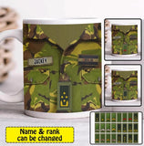 Personalized Netherland Veterans/Soldier Ceramic Mug Printed 22SEP-HY06