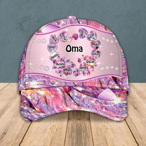 Personalized German Grandma Kid Colorful Sparkling 3D Cap Printed 22SEP-HY07