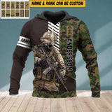 Personalized Swiss Veteran/ Solider Camo Hoodie 3D Printed QTVQ0809
