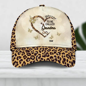 Personalized Blessed To Be Called Grandma Kid Heart 3D Cap Printed 22SEP-DT08