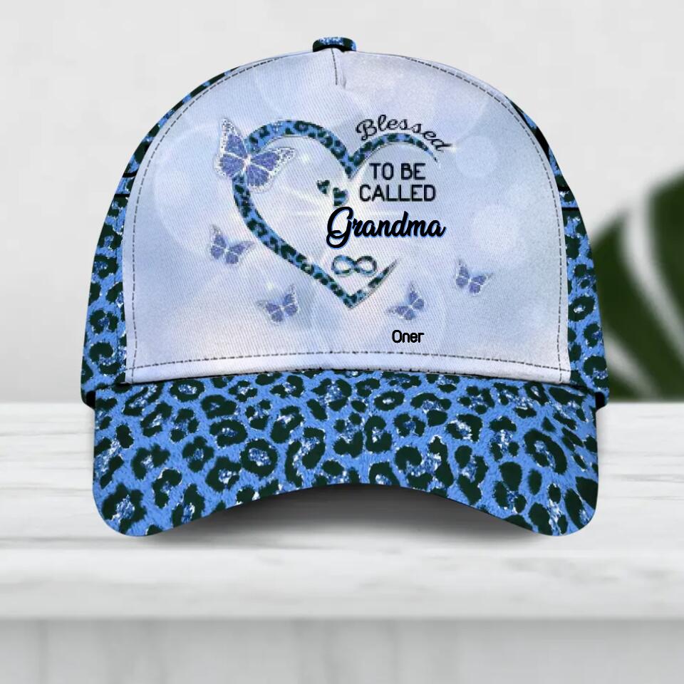 Personalized Blessed To Be Called Grandma Kid Heart 3D Cap Printed 22SEP-DT08