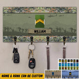 Personalized Netherland Veterans/Soldier Key Holder Printed 22SEP-HQ10
