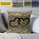 Personalized British Veterans/Soldier Pillow Printed 22SEP-DT10