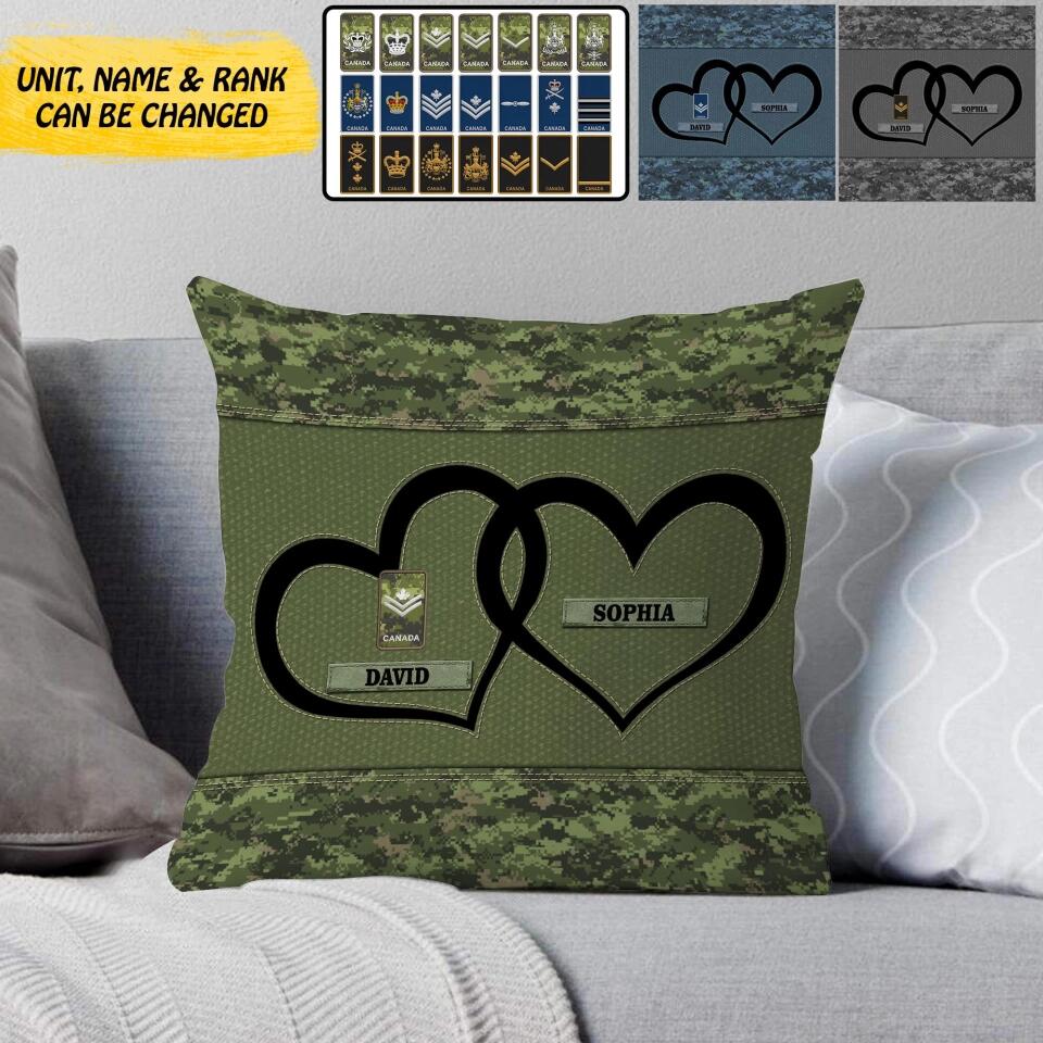 Personalized Canadian Veterans/Soldier Pillow Printed 22SEP-DT10