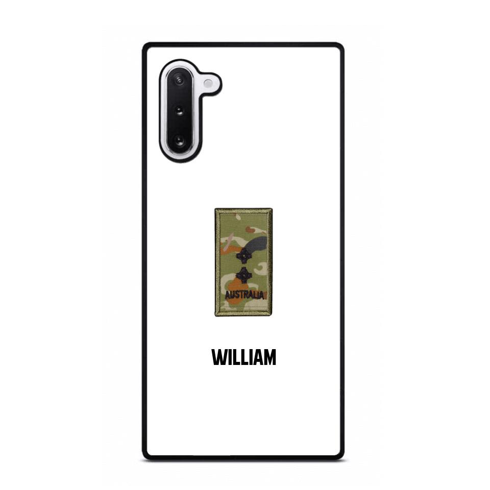 Personalized Australian Veterans/Soldier Spartan Camo Phone Case Printed 22SEP-HY12