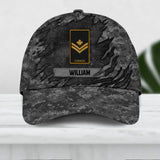 Personalized Canadian Veteran/ Solider Peaked Cap 3D Printed QTDT1309