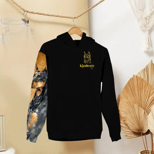 Personalized Doberman Dog Customized Hoodie 3D Printed DTDH1209