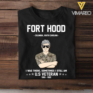 Personalized US Military Veterans's/Soldier Tshirt Printed 22SEP-HQ12