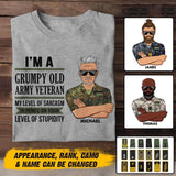 Personalized German Veteran/Soldier Tshirt Printed 22SEP-HY13