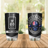Personalized Australia Brothers In Arms Australian Solider/ Veteran Tumbler Printed QTDT1409