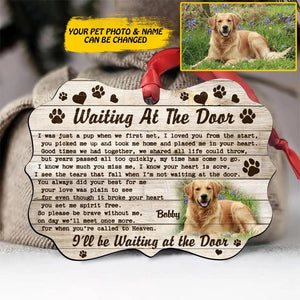 Personalized Imager Dog Lover Wood Ornament Printed 22SEP-DT14