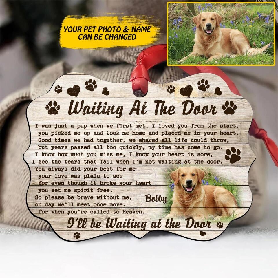 Personalized Imager Dog Lover Wood Ornament Printed 22SEP-DT14