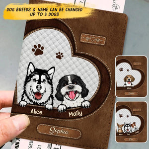 Personalized Dog Lover Passport Holde Printed 22SEP-HY14