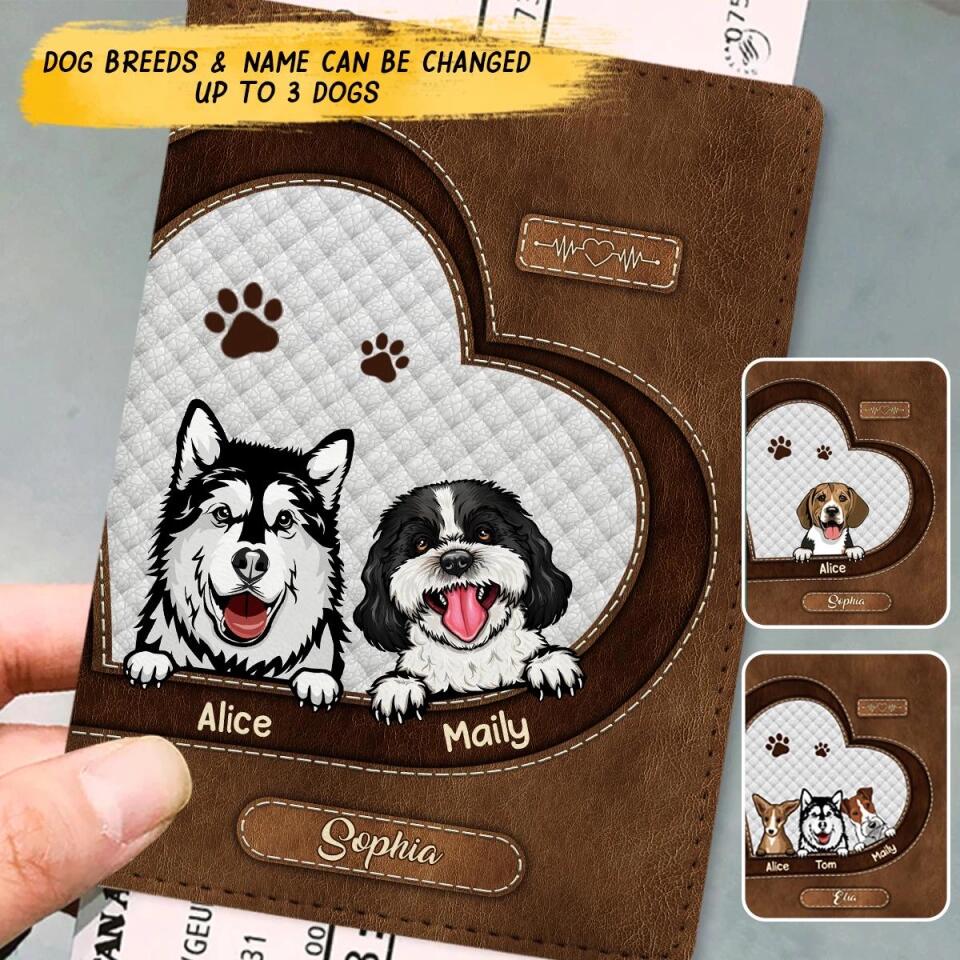 Personalized Dog Lover Passport Holde Printed 22SEP-HY14