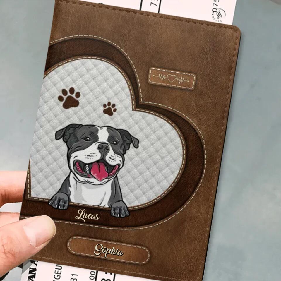 Personalized Dog Lover Passport Holde Printed 22SEP-HY14