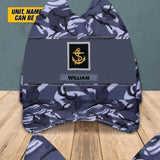 Personalized British Veteran/ Solider Peaked Cap 3D Printed 22SEP-HY15