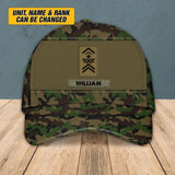 Personalized Swiss Veteran/ Solider Peaked Cap 3D Printed 22SEP-HY15