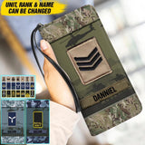 Personalized British Veterans/Soldier Leather Wallet 22SEP-DT16