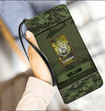 Personalized Canadian Veterans/Soldier Leather Wallet 22SEP-DT16