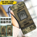 Personalized Austrian Veterans/Soldier Leather Wallet 22SEP-HY19