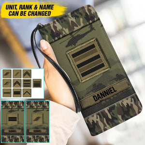 Personalized French Veterans/Soldier Leather Wallet 22SEP-HY19