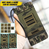 Personalized French Veterans/Soldier Leather Wallet 22SEP-HY19