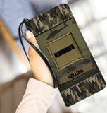 Personalized French Veterans/Soldier Leather Wallet 22SEP-HY19