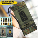 Personalized German Veterans/Soldier Leather Wallet 22SEP-HY19