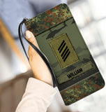 Personalized German Veterans/Soldier Leather Wallet 22SEP-HY19