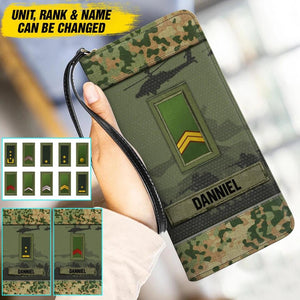 Personalized Netherland Veterans/Soldier Leather Wallet 22SEP-HY19