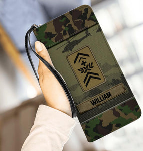 Personalized Swiss Veterans/Soldier Leather Wallet 22SEP-HY19