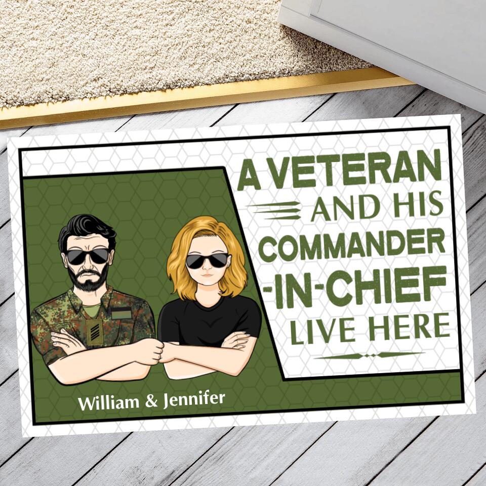 Personalized A German Veterans And His Commander In Chief Live Here Do ...