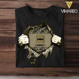 Personalized French Veterans/Soldier Tshirt Printed 22SEP-HY20