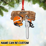 Personalized Arborist Wood Ornament Printed QTVQ2009