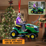 Personalized Imager Lawn Mower Christmass Ornament Printed 22SEP-HY20
