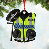 Personalized Australian Police Christmas Ornament Printed 22SEP-HQ21