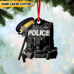 Personalized Canadian Police Christmas Ornament Printed 22SEP-HQ21