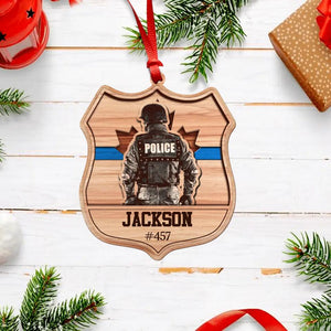 Personalized Canada Veteran/Solidier Wood  Ornament Printed DMVQ2209