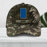 Personalized Finland Veteran/ Solider Camo Rank Peaked Cap 3D Printed QTDT2409