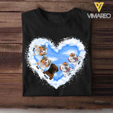 Personalized Heart Dog Tshirt Printed DMVQ2409