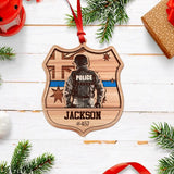 Personalized Australia Veteran/Solidier Wood  Ornament Printed DMVQ2209