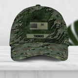 Personalized Spanish Veteran/ Solider Camo Rank Peaked Cap 3D Printed QTDT2609