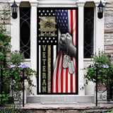 Personalized United State Rank Veteran/Solider Door Cover Printed QTVQ2609