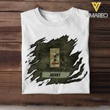 Personalized Australian Veterans/Soldier Tshirt Printed 22SEP-DT26
