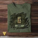 Personalized Australian Veterans/Soldier Tshirt Printed 22SEP-DT26