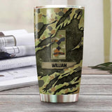 Personalized Australian Veteran/Soldier Camo Tumbler Printed QTDT2709
