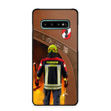 Personalized Austrian Firefighter Phone Case Printed 22SEP-DT29