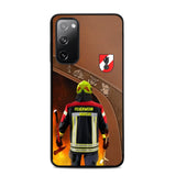 Personalized Austrian Firefighter Phone Case Printed 22SEP-DT29